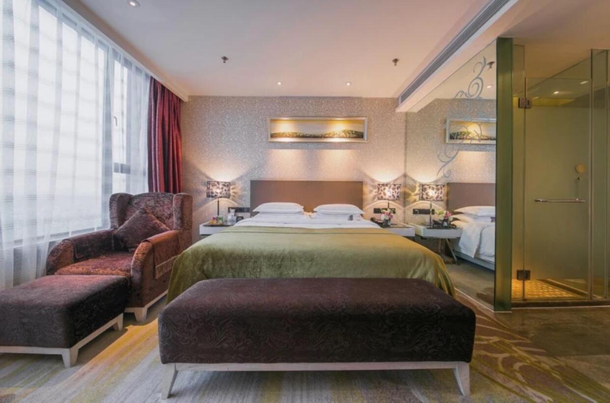 Teckon Ciel Hotel Ningbo Jiangdong Exterior foto