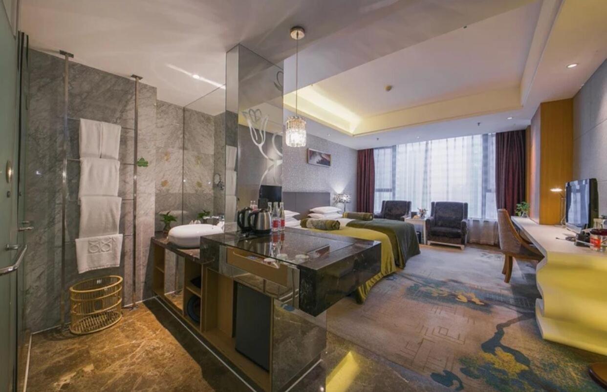 Teckon Ciel Hotel Ningbo Jiangdong Exterior foto