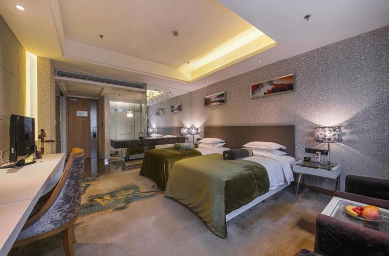 Teckon Ciel Hotel Ningbo Jiangdong Exterior foto