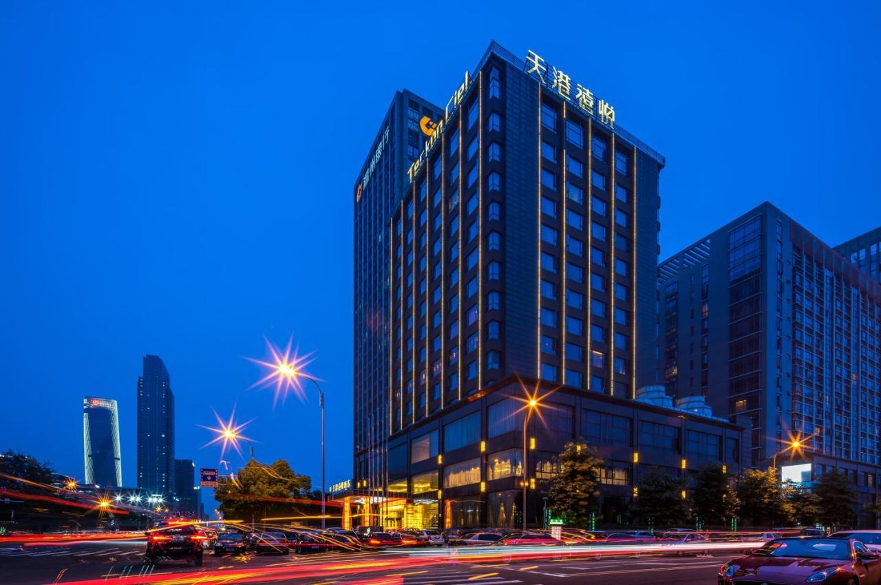Teckon Ciel Hotel Ningbo Jiangdong Exterior foto
