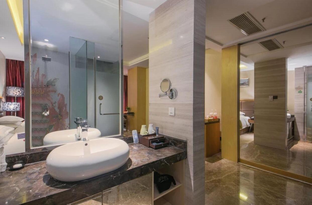 Teckon Ciel Hotel Ningbo Jiangdong Exterior foto